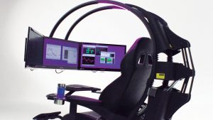 purple desk chair fotele dla graczy