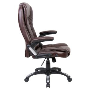 reclining desk chair ch brown pic