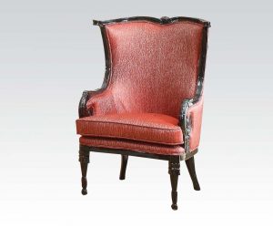 red accent chair l