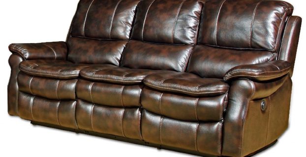 red leather recliner chair seth genuine leather power reclining sofa