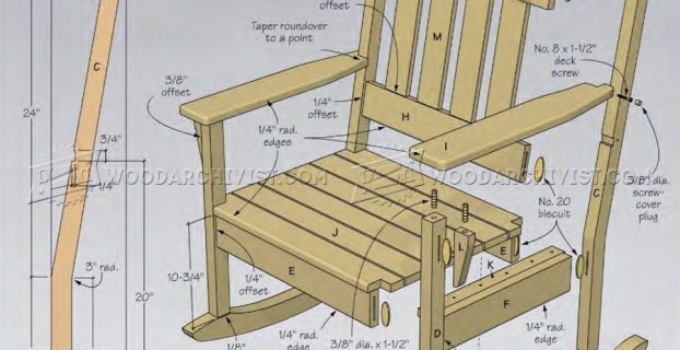 rocking chair plans outdoor rocking chair plans