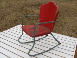 rocking lawn chair