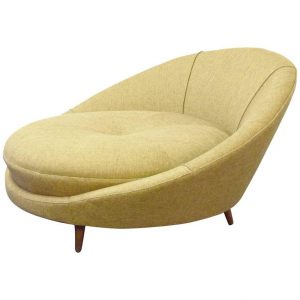 round lounge chair l