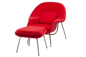 saarinen womb chair red womb chair