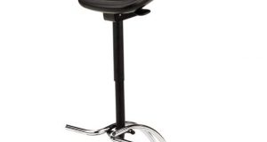 saddle ergonomic chair metal stand stool steady with black seat and tiny back with workstation standing desk also standing workstation desktop x