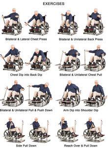 seniors chair exercises wheelchair gym exercises