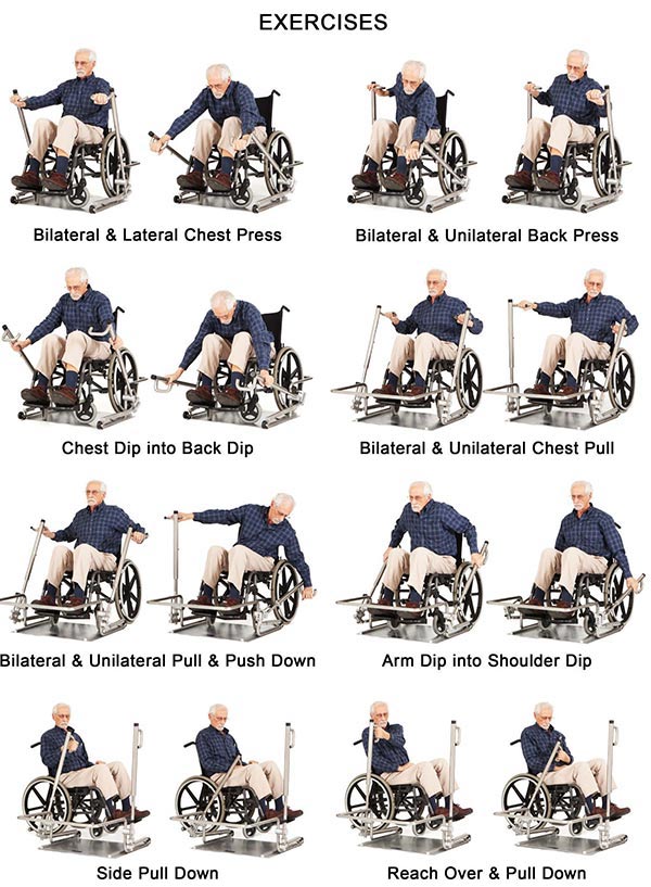 seniors chair exercises