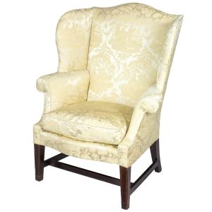small wingback chair piece quarter org z