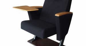 stadium chair with back akon auditorium chair with wooden writing table ffhxf