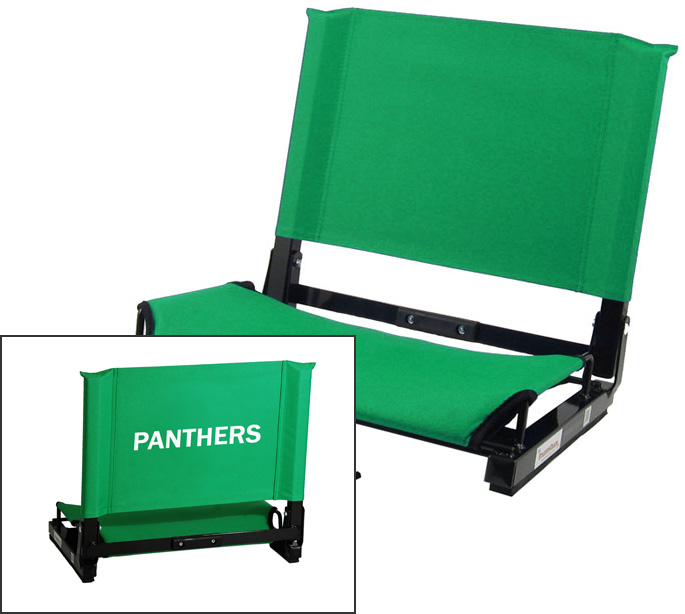 stadium chair with back