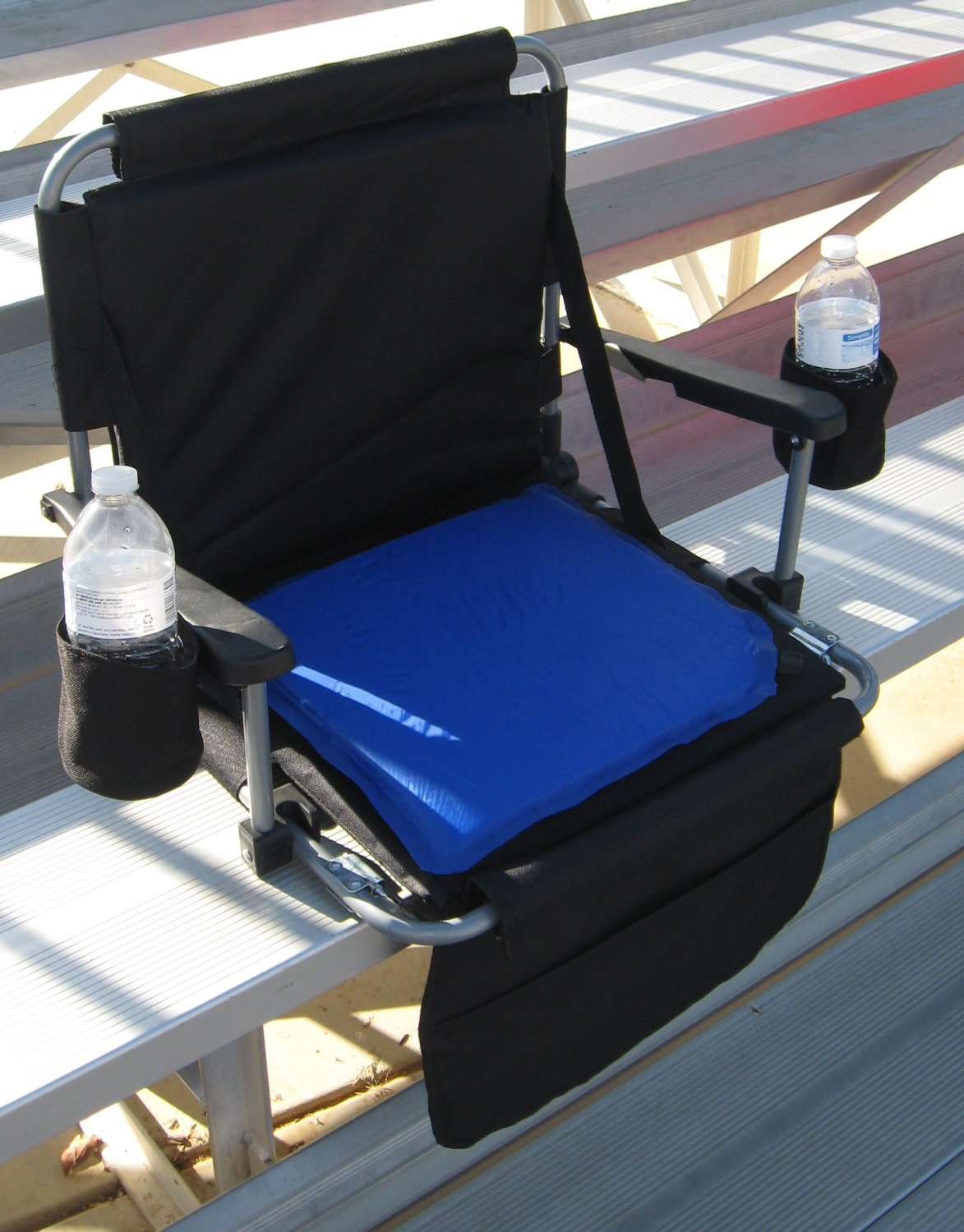 stadium chair with back