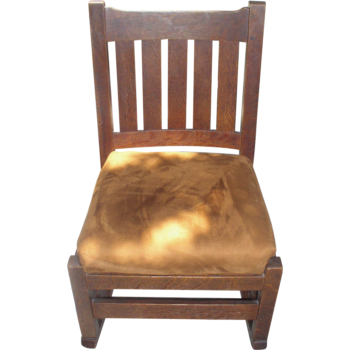 stickley rocking chair