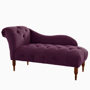 teal velvet chair skyline victorian fainting couch