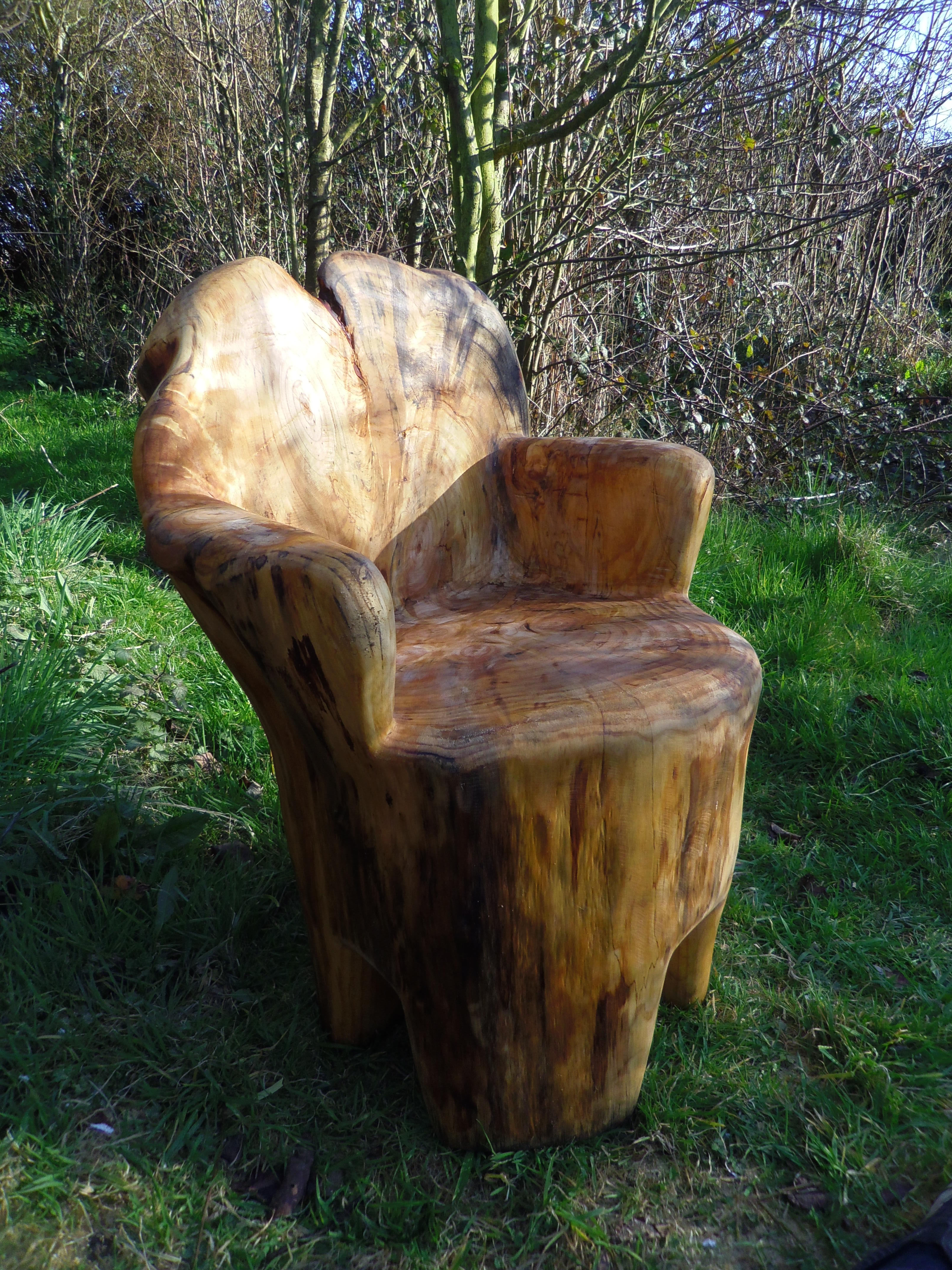 tree stump chair eriks pics