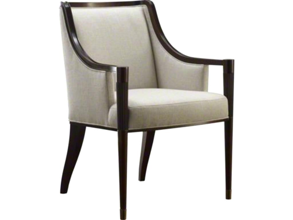 tufted leather dining chair