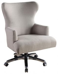 upholstered swivel chair fafce w h b p transitional office chairs