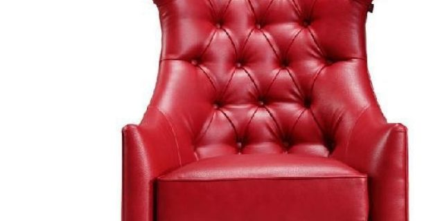 velvet tufted chair european style living room sofa furniture leather art sofa back of chair lazy sofa dark red