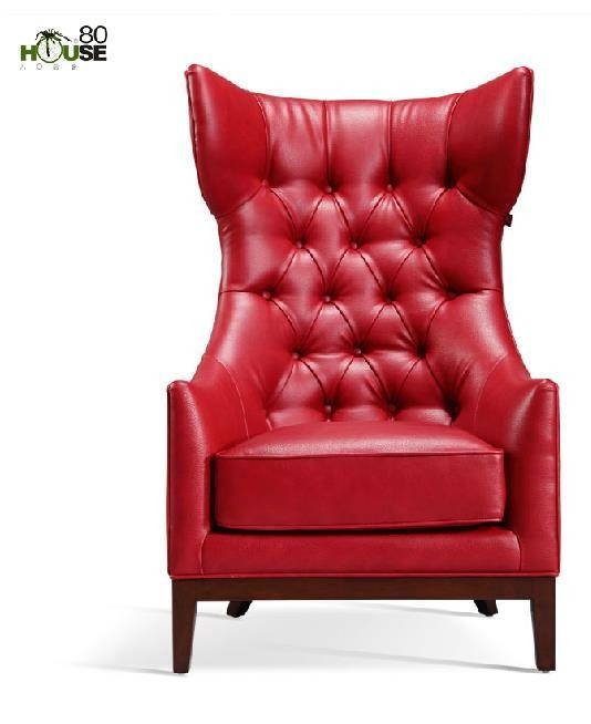 velvet tufted chair