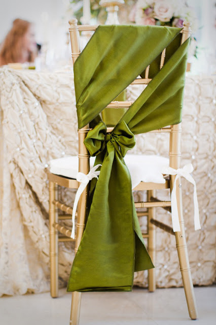 wedding chair sashes
