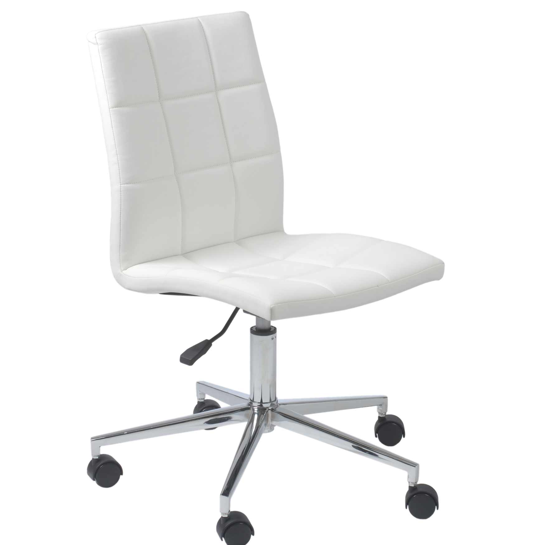 white computer chair