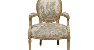 white dining chair louis xvi style painted fauteuil chair