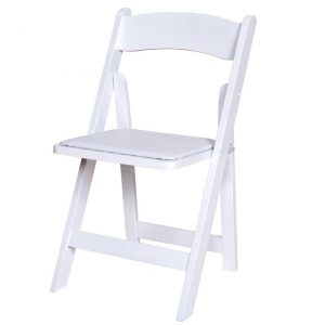 white foldable chair white wooden folding chair