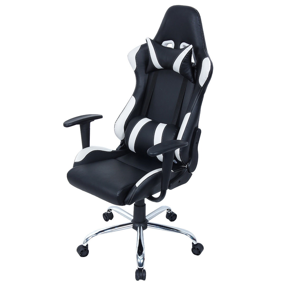 white gaming chair