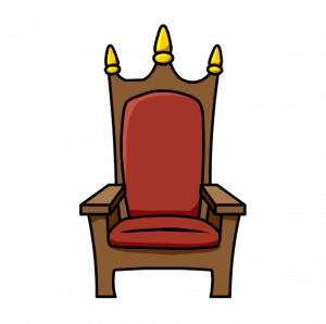 white throne chair throne clipart