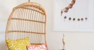 wicker chair outdoors a rattan suspended chair is great for a teenage girl bedroom