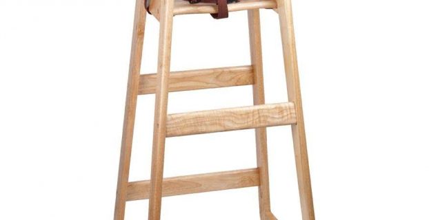 wooden high chair with tray stacking restaurant wooden pub height high chair unassembled
