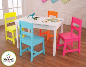wooden table and chair set for toddlers a highlighter table n chair set