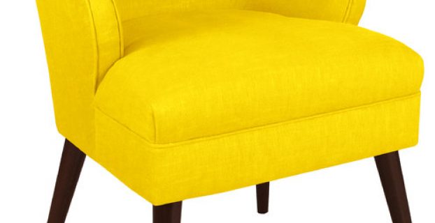 yellow accent chair contemporary armchairs and accent chairs